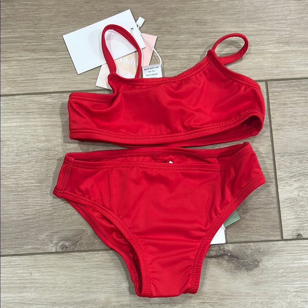 NWT Andie Swim Kids Youth Bikini Set